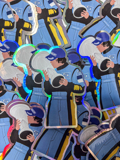 "Magic Alonso" Sticker - Holographic