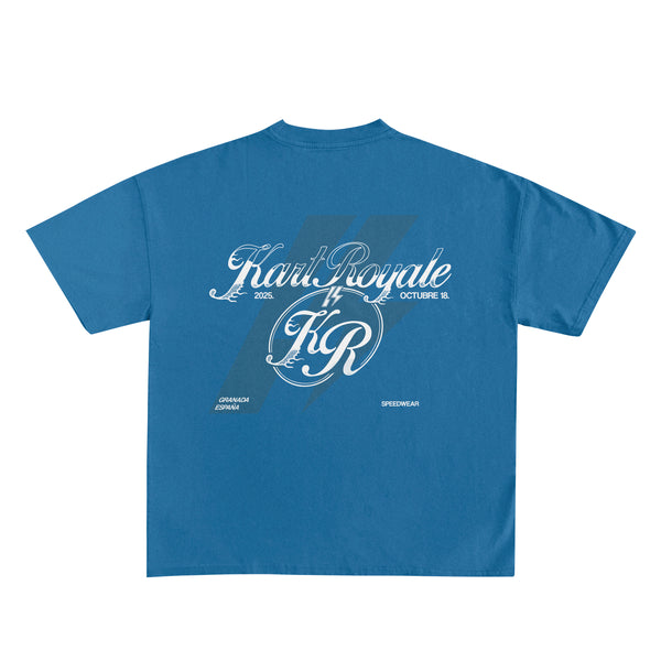 Camiseta "Legacy Kart Royale" - Indigo Blue