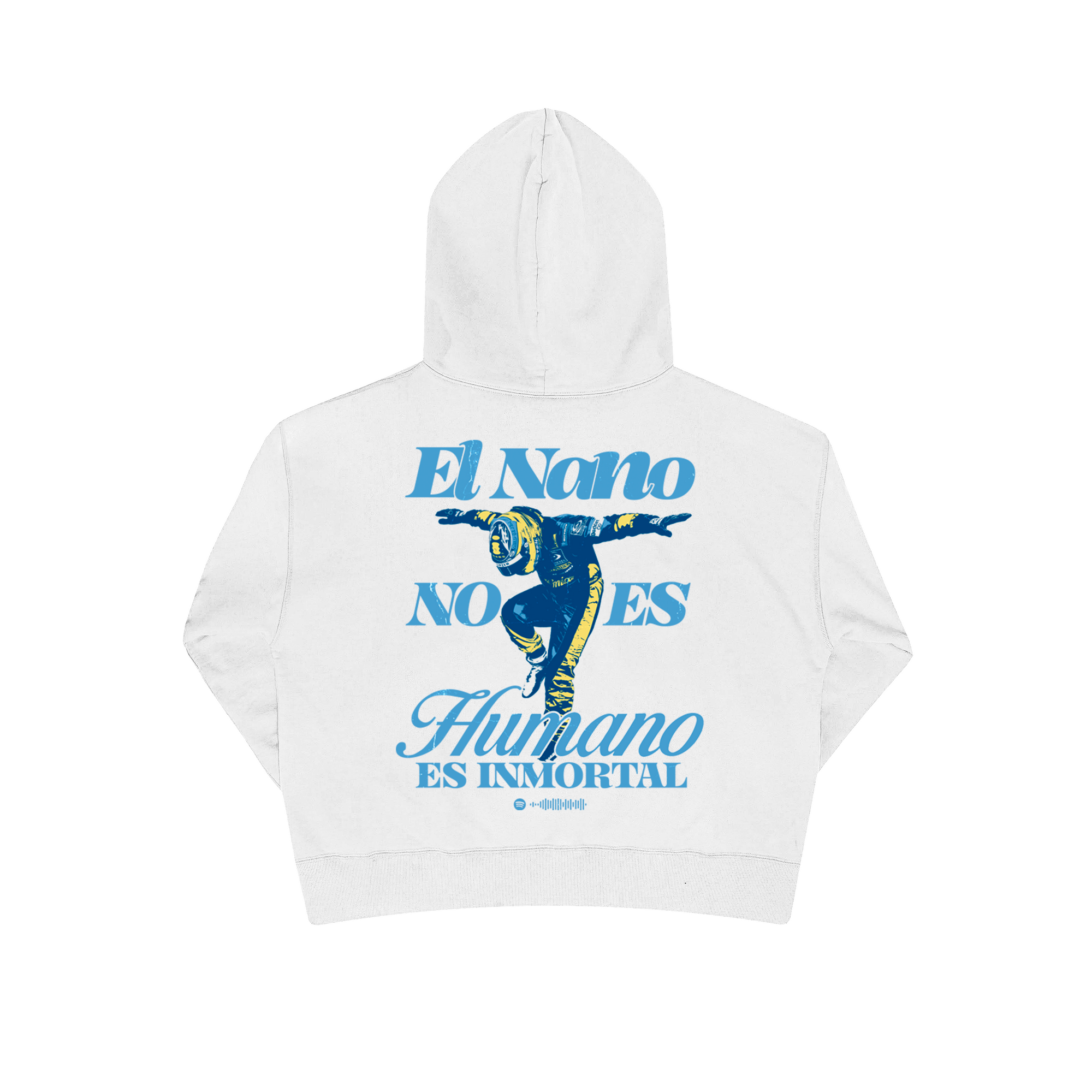 Sudadera "NANO INMORTAL" - Blanco