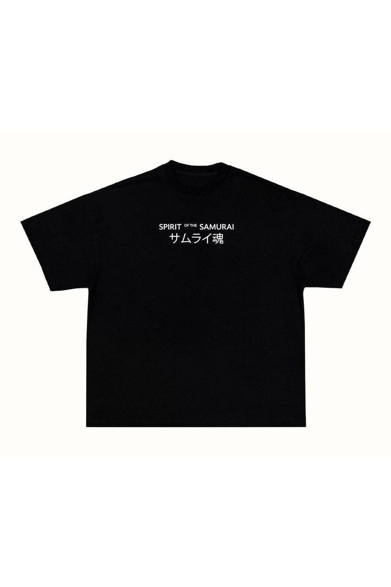 "Spirit of the Samurai" T-shirt - Black