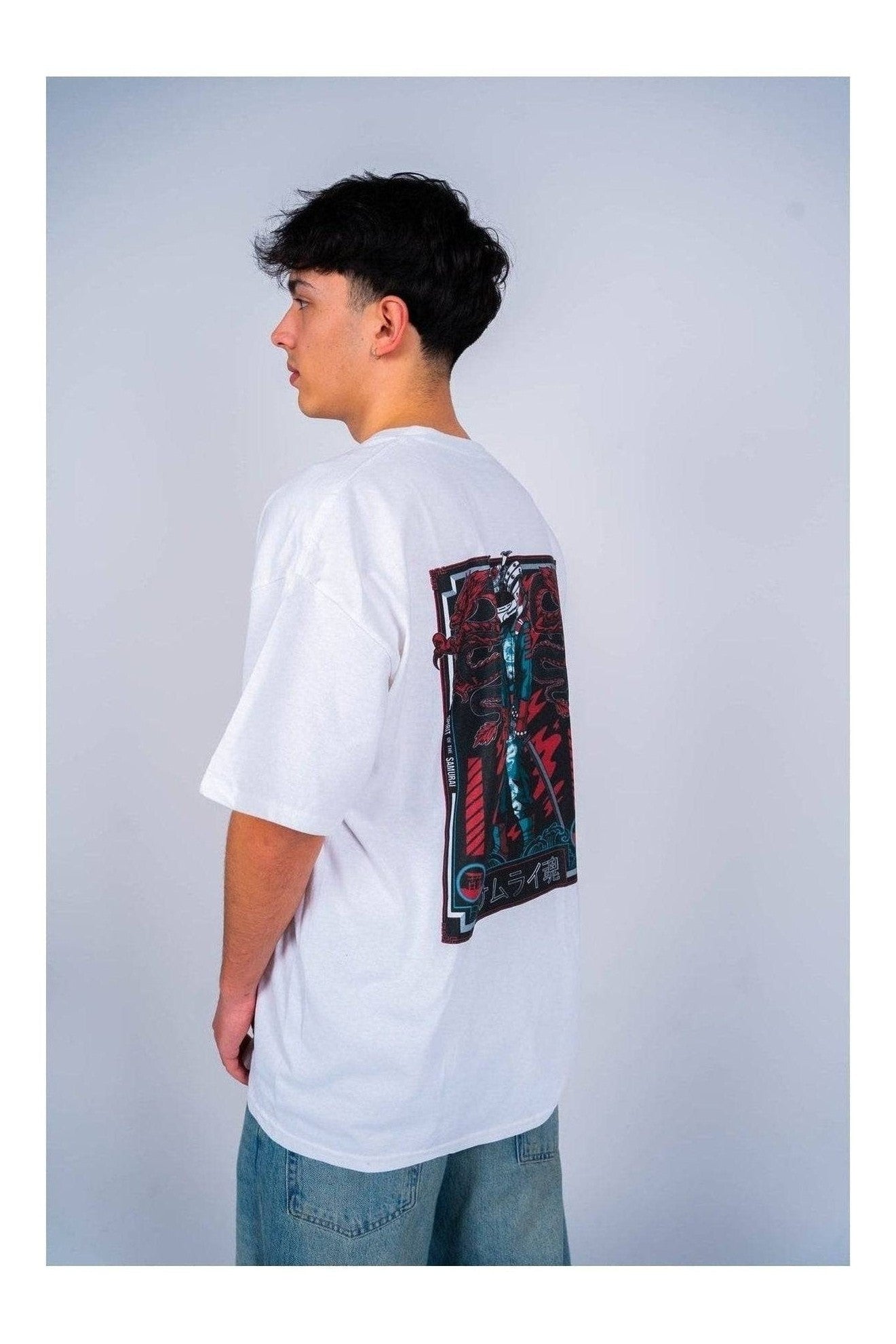 "Spirit of the Samurai v2" T-shirt - White