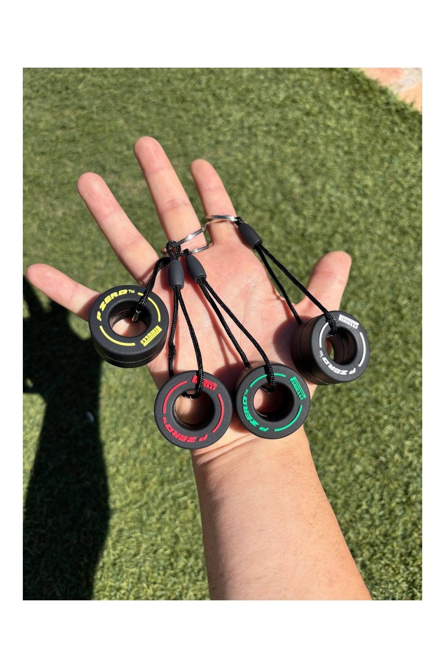 F1 Tire Keychain