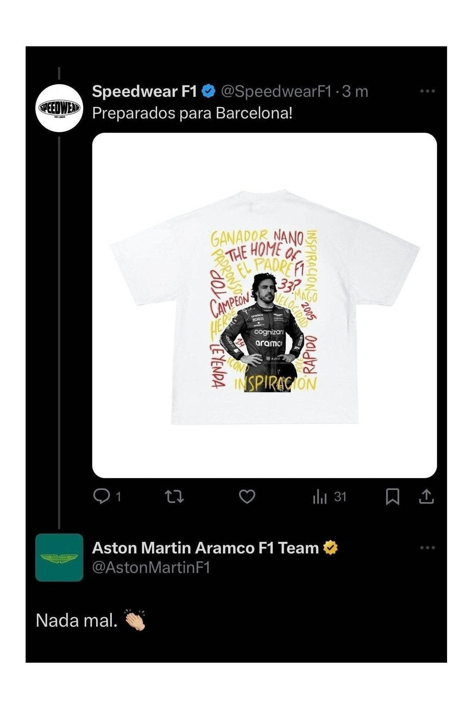 "All the time you have to leave space" T-shirt