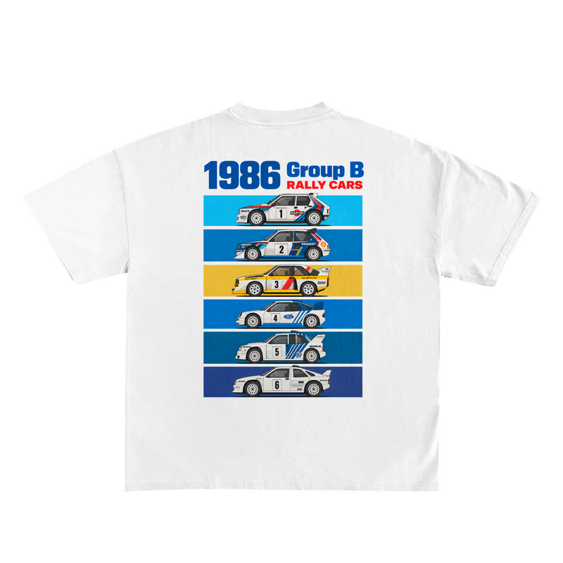 Camiseta "GRUPO B" - Blanco