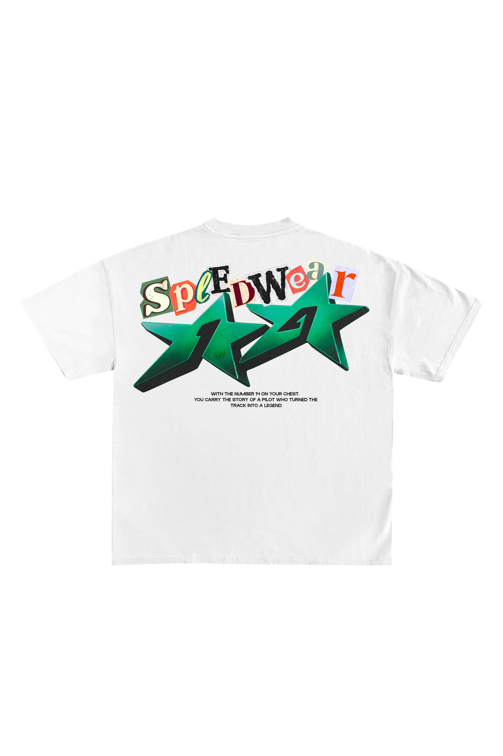 Camiseta 14 STARS - Blanco — Camiseta F1 Fernando Alonso SpeedWear