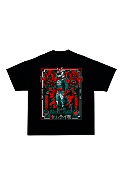 Camiseta "Spirit of the Samurai v2" - Negro