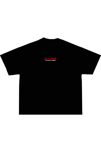 "Spirit of the Samurai v2" T-shirt - Black