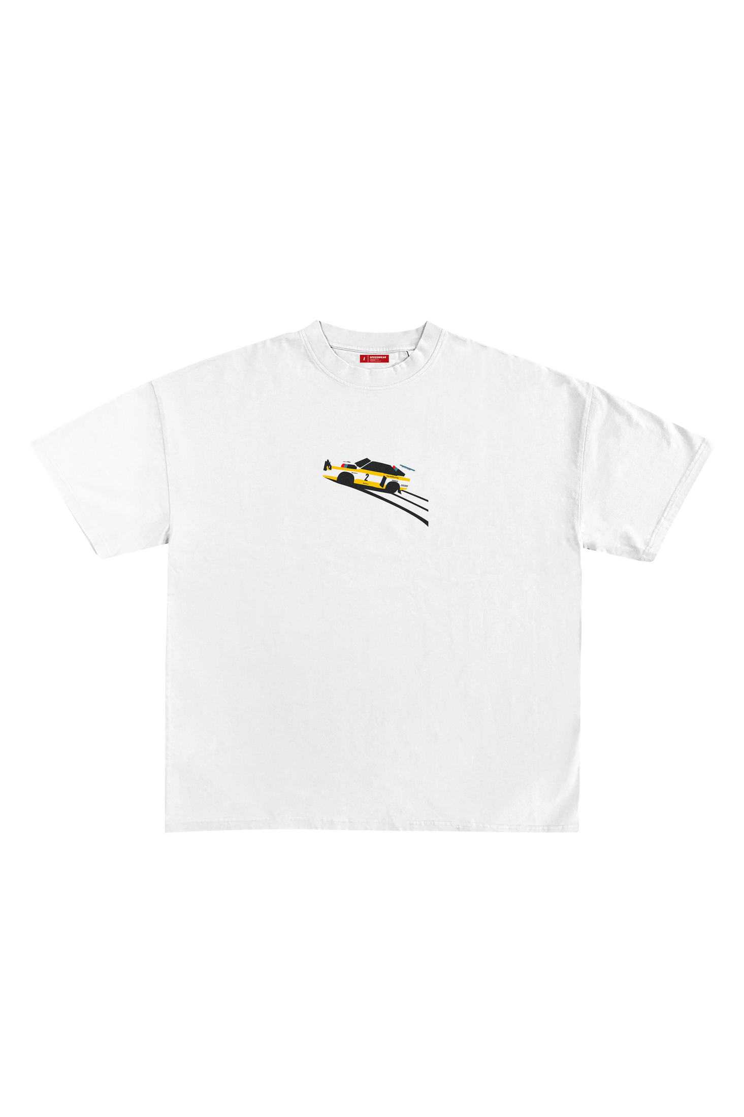 Camiseta Quattro - Blanco — Camiseta WRC rally SpeedWear