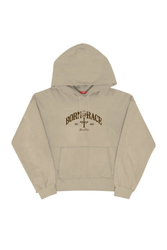 Sudadera BORN TO RACE - Sand — Sudadera F1 Fernando Alonso SpeedWear