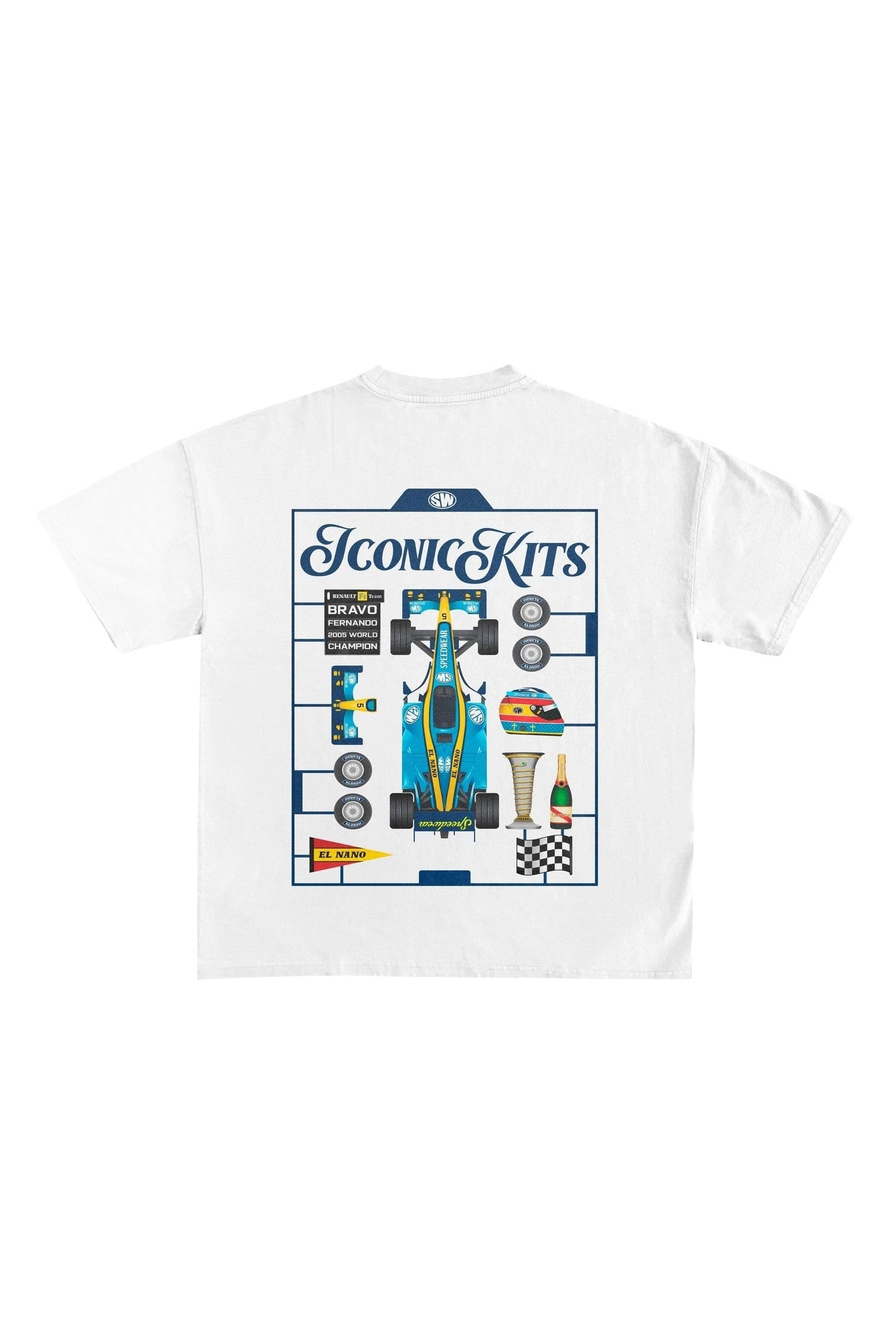 Camiseta "R25 Iconic Kits"