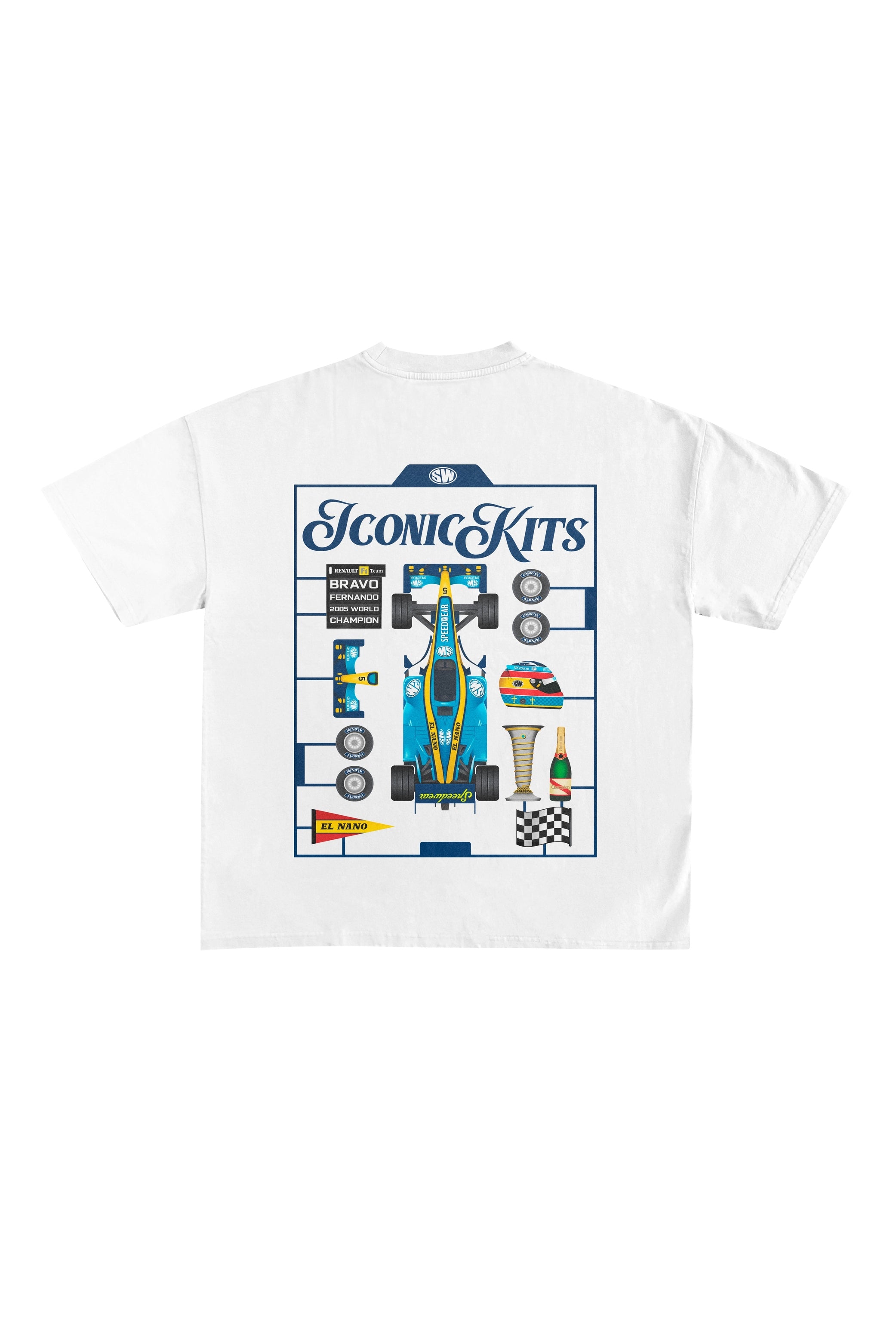 Camiseta "R25 Iconic Kits"