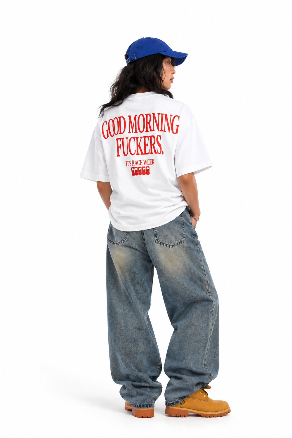 Camiseta "GOOD MORNING" - Blanco