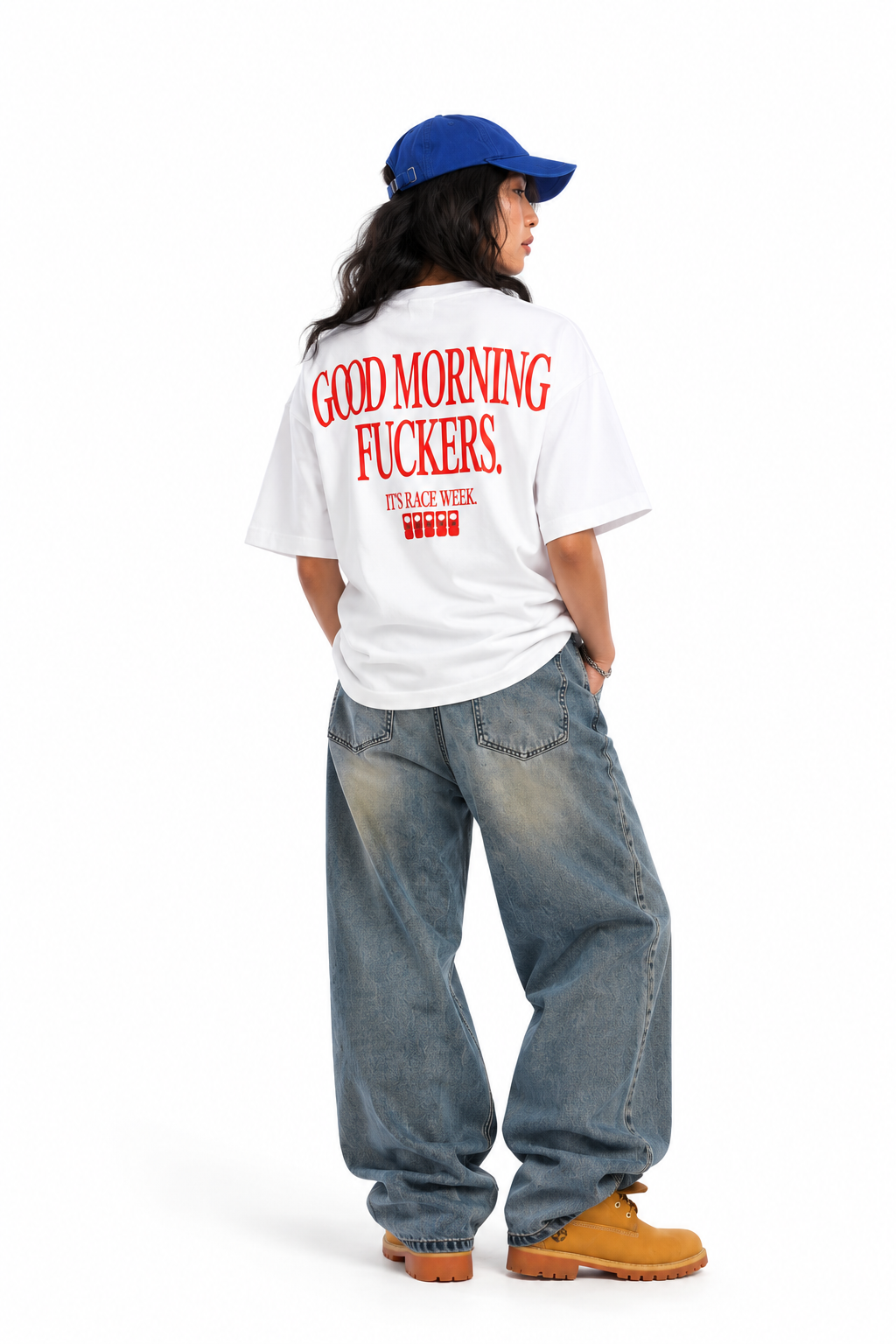 Camiseta "GOOD MORNING" - Blanco