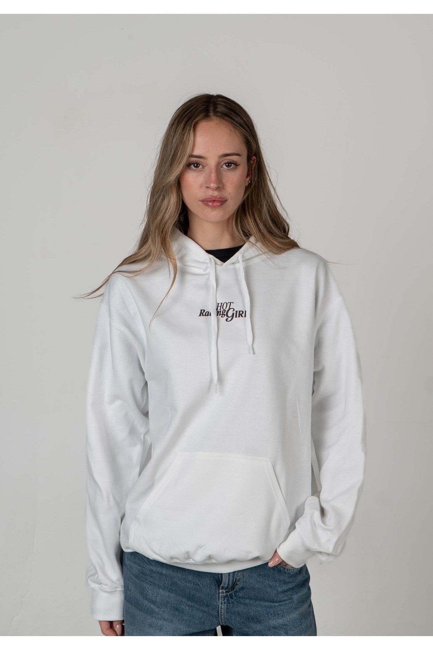 Sudadera Hot Racing Girls — Sudadera retro motorsport SpeedWear