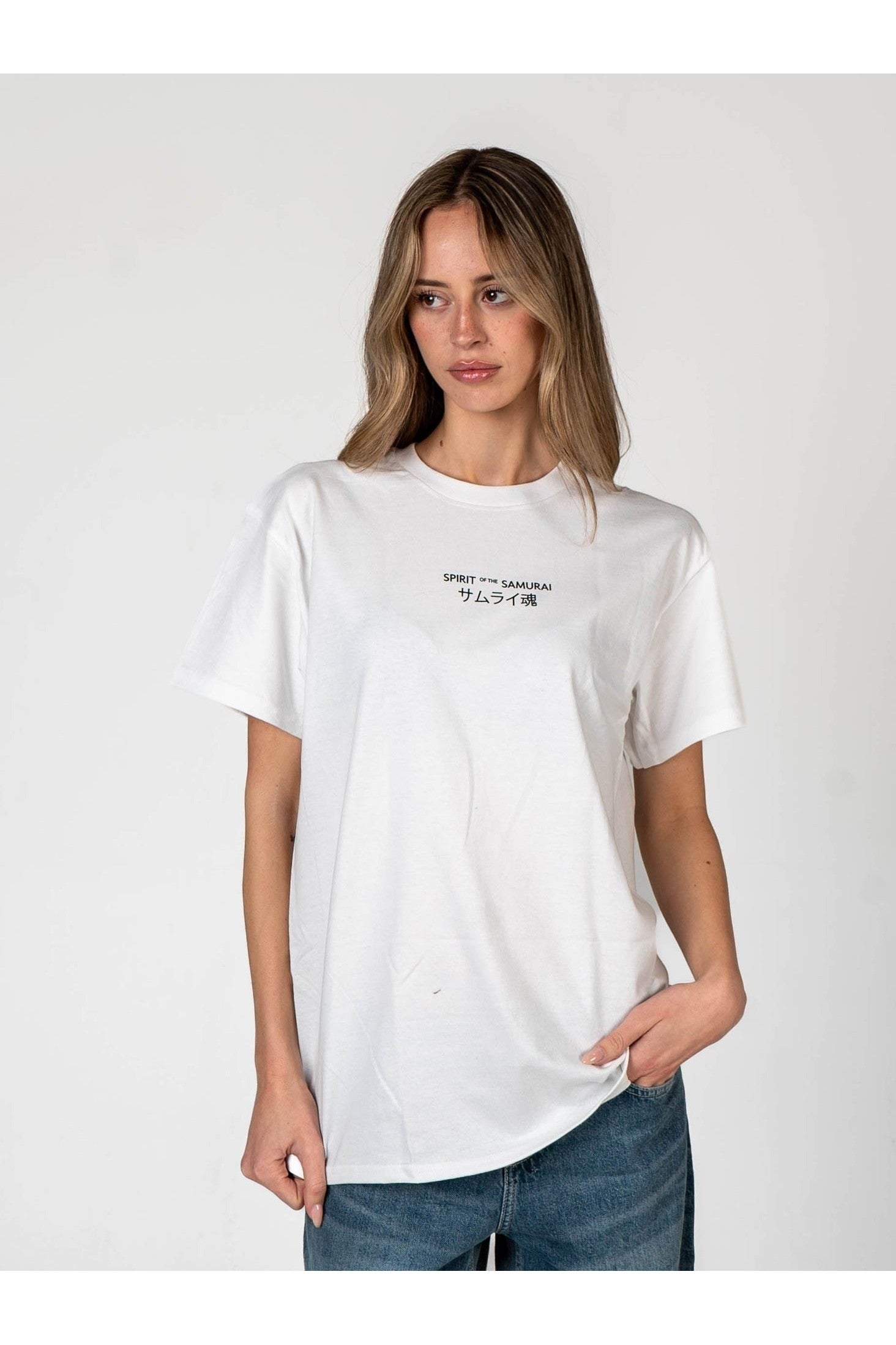 Camiseta "Spirit of the Samurai" - Blanco