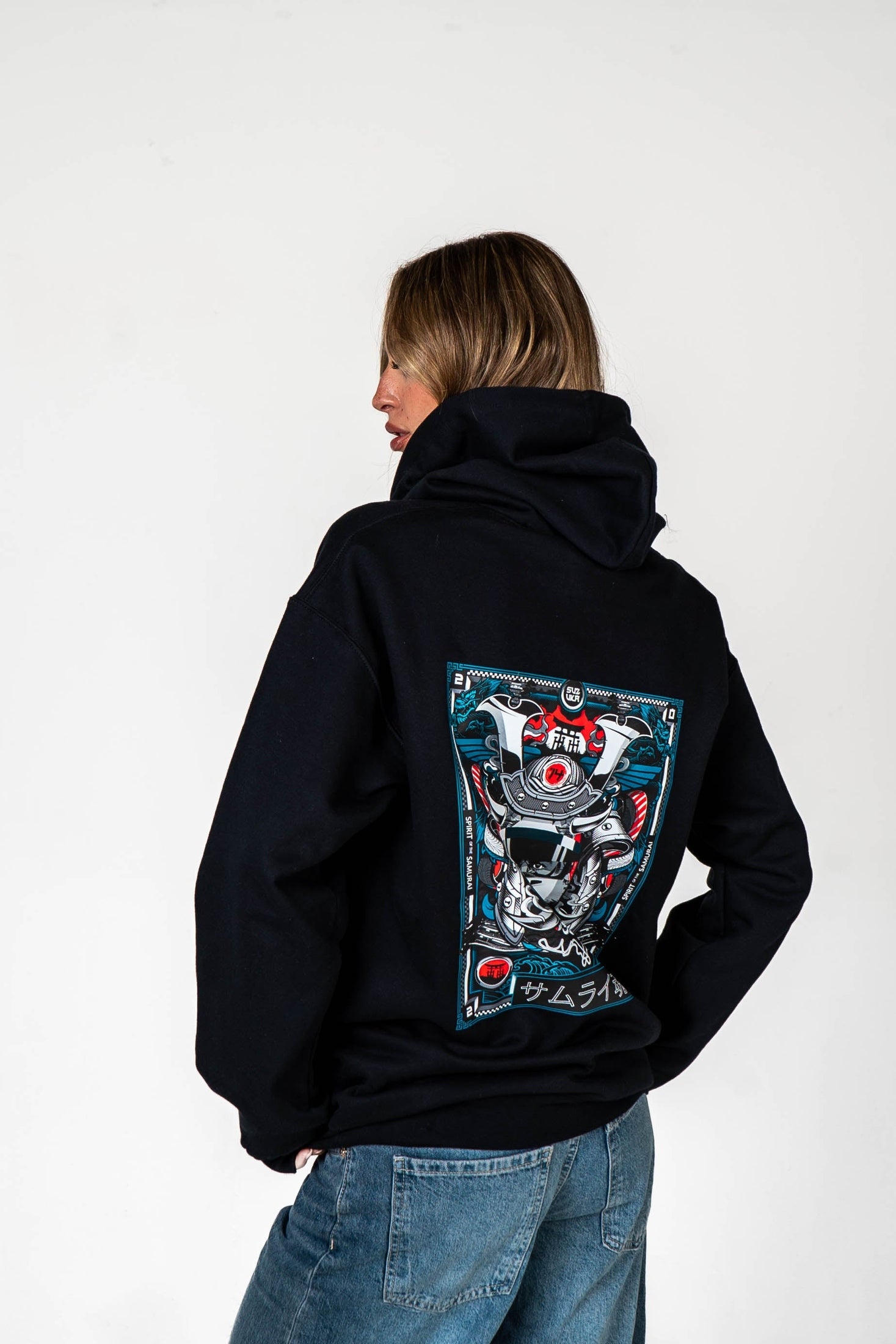 Sudadera "Spirit of the Samurai" - Negro