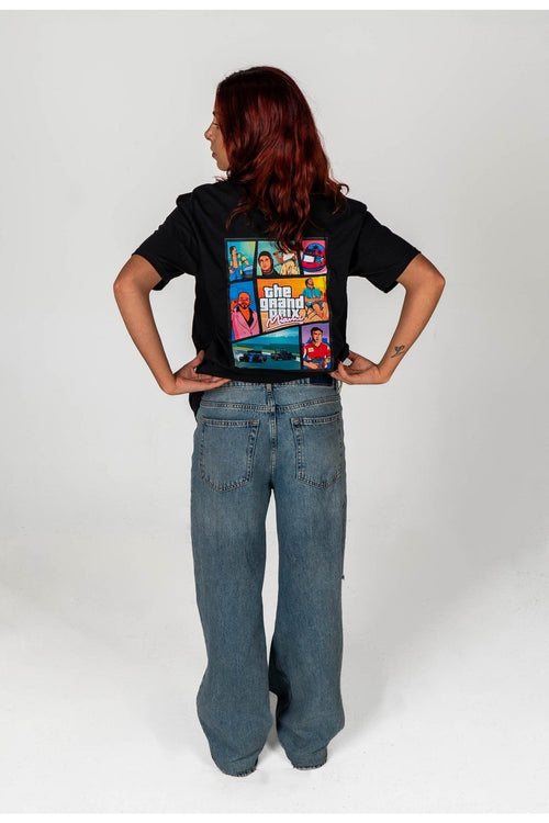 Maglietta "Il Gran Premio: Miami" - Nero