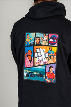 Sudadera The Grand Prix : Miami - Negro — Sudadera F1 Fernando Alonso SpeedWear