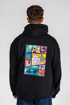 Sudadera The Grand Prix : Miami - Negro — Sudadera F1 Fernando Alonso SpeedWear