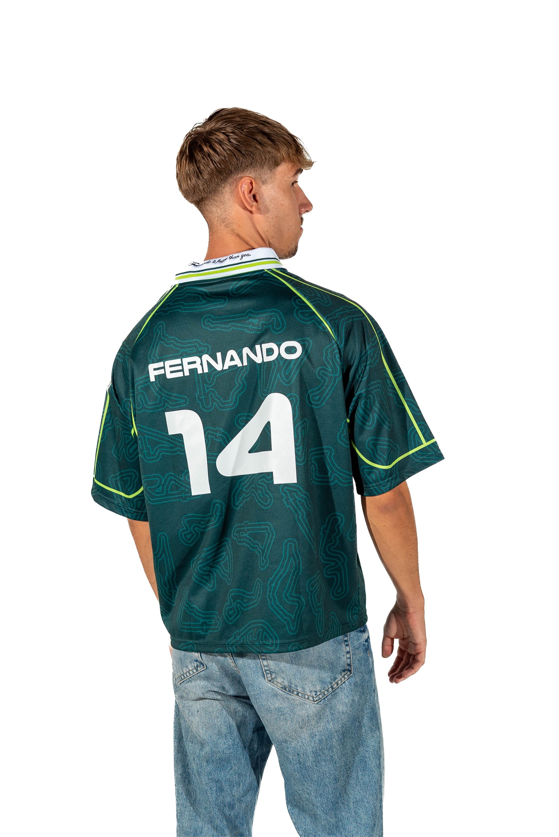 Camiseta Retro ASTON — Camiseta F1 Fernando Alonso SpeedWear