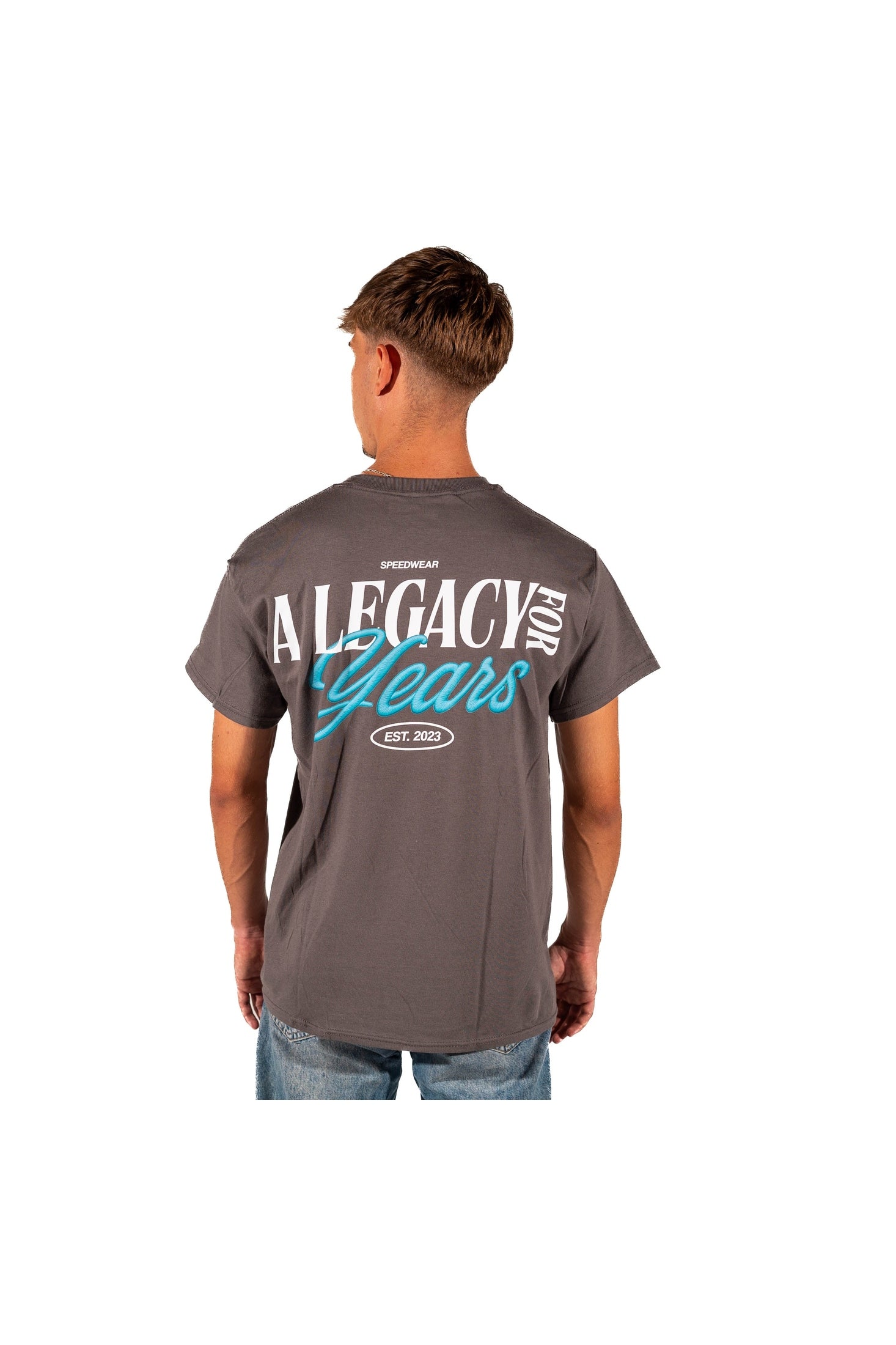 Camiseta "Legacy For Years" - Charcoal