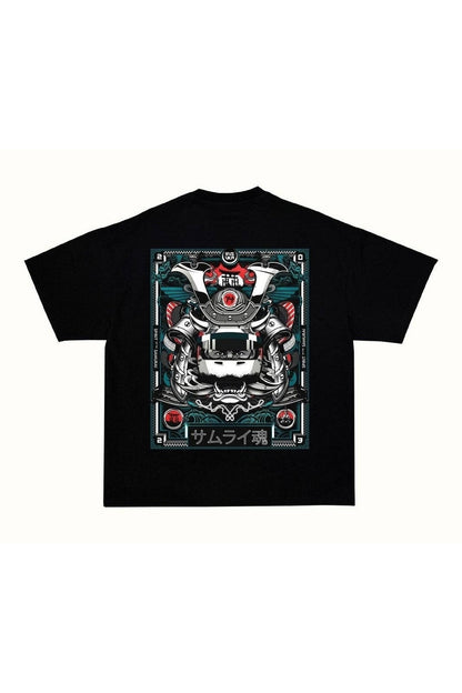 Camiseta "Spirit of the Samurai" - Negro