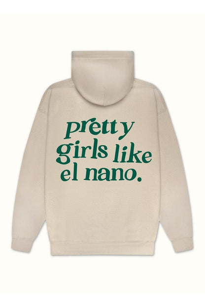 "Pretty Girls Like El Nano" Sweatshirt - Beige 