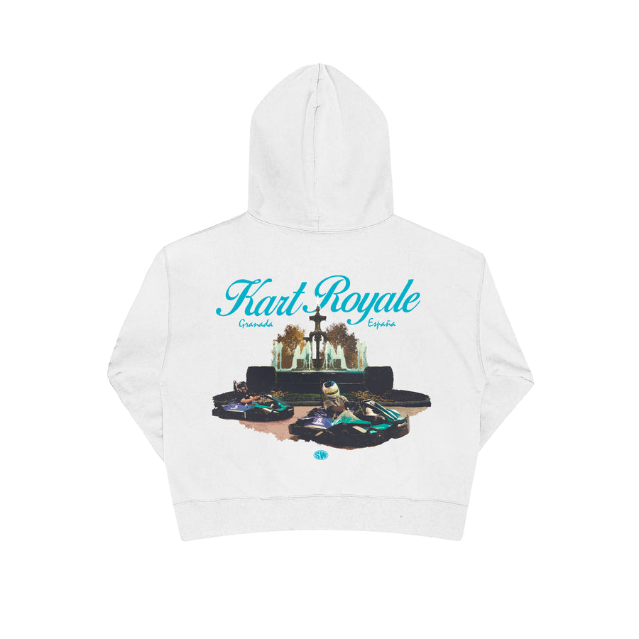 Sudadera "FUENTE DE LAS BATALLAS" - Blanca