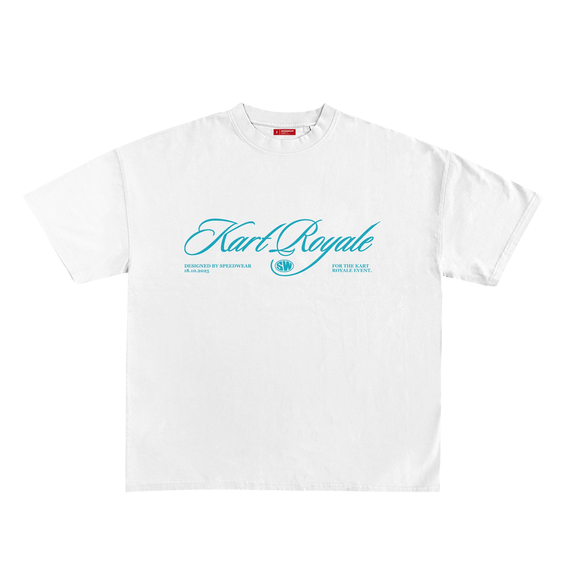 Camiseta FUENTE DE LAS BATALLAS - Blanca — Camiseta F1 Fernando Alonso SpeedWear
