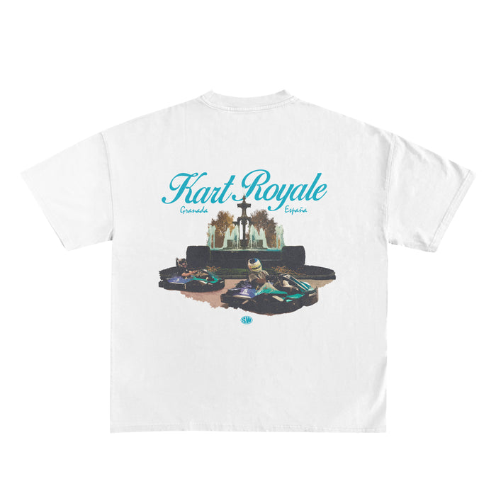Camiseta "FUENTE DE LAS BATALLAS" - Blanca