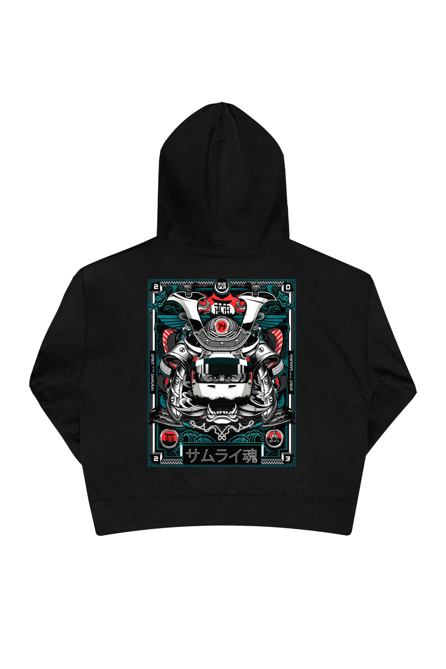 Felpa "Spirit of the Samurai" - Nero