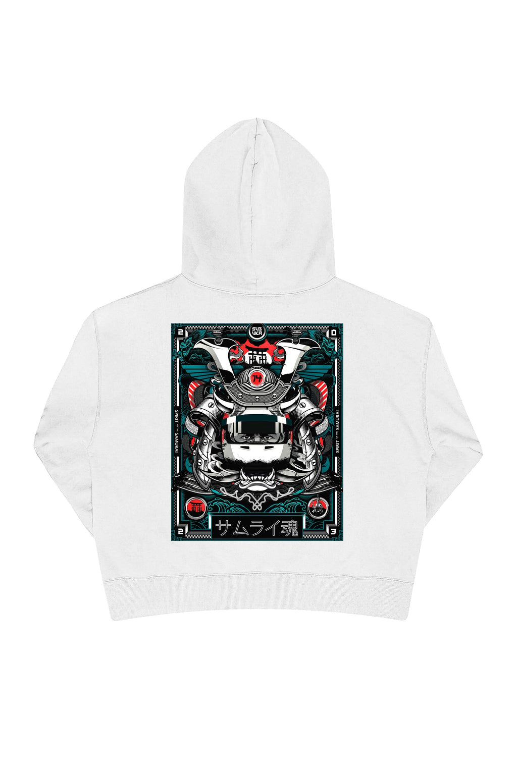Sudadera "Spirit of the Samurai" - Blanco