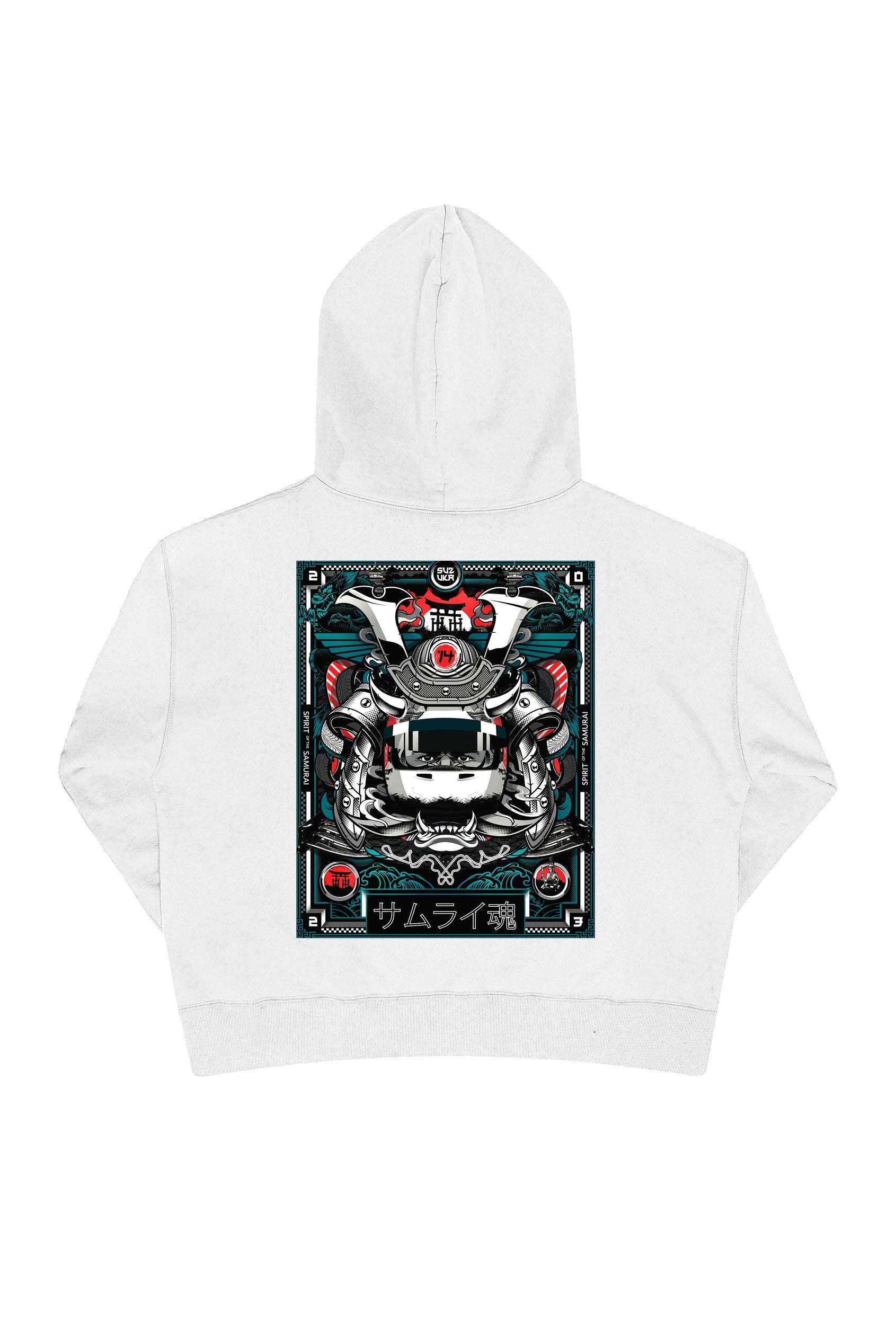 Sudadera "Spirit of the Samurai" - Blanco