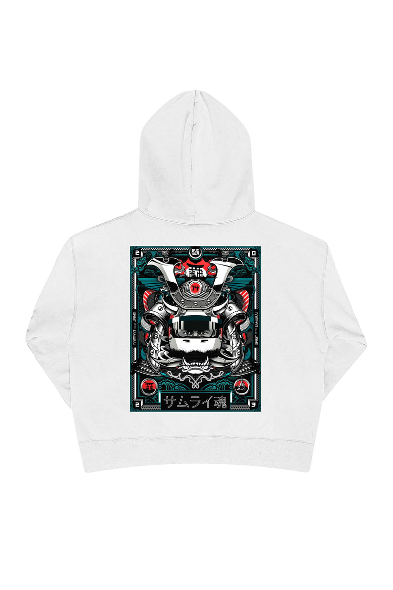 Felpa "Spirit of the Samurai" - Bianca