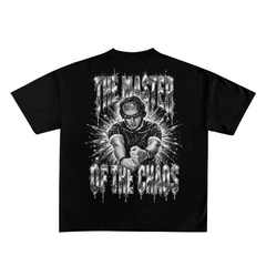 Camiseta "THE MASTER OF THE CHAOS" - Negro