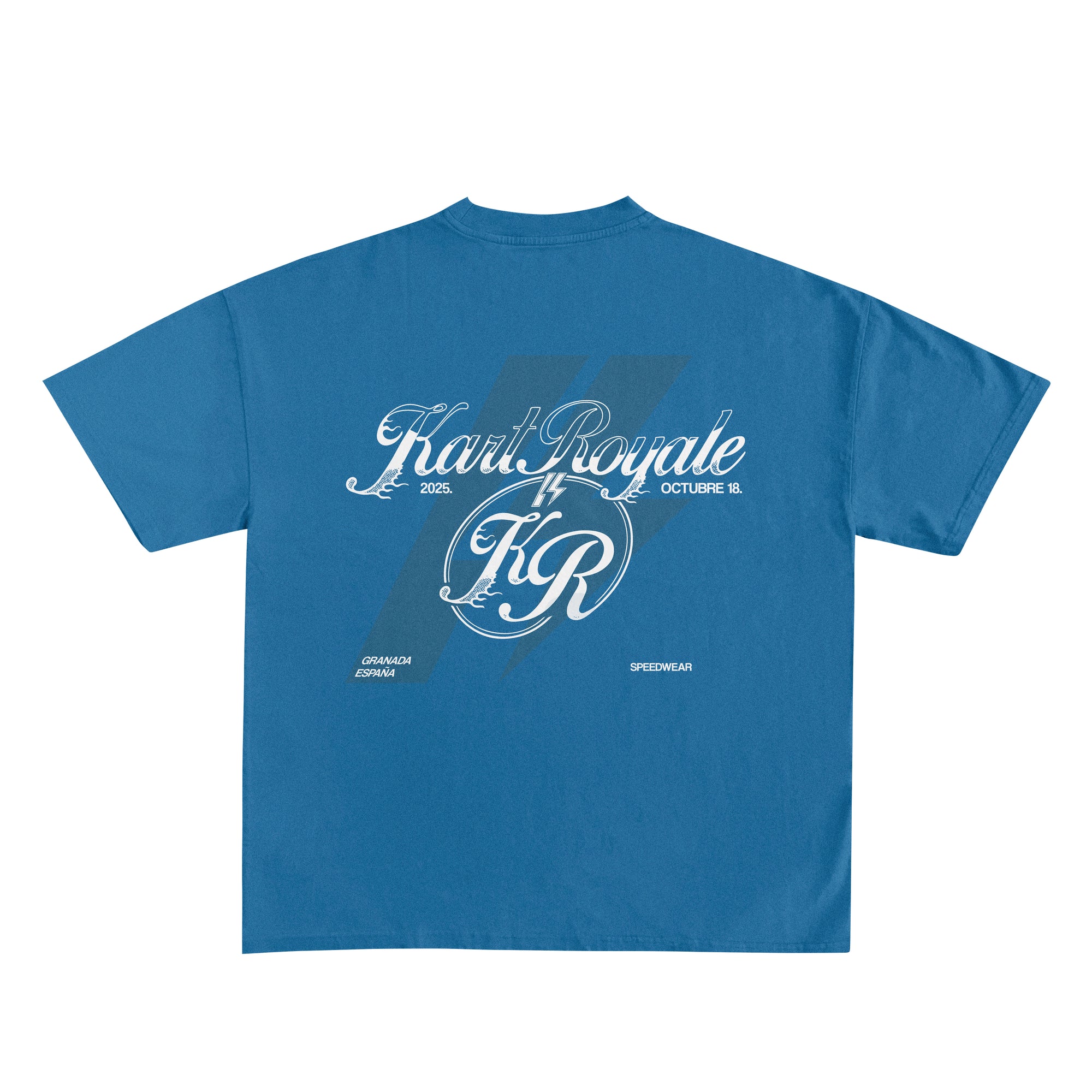 Camiseta "Legacy Kart Royale" - Indigo Blue