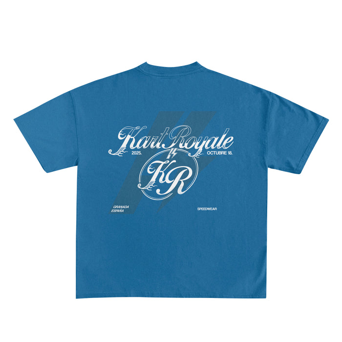 Camiseta "Legacy Kart Royale" - Indigo Blue