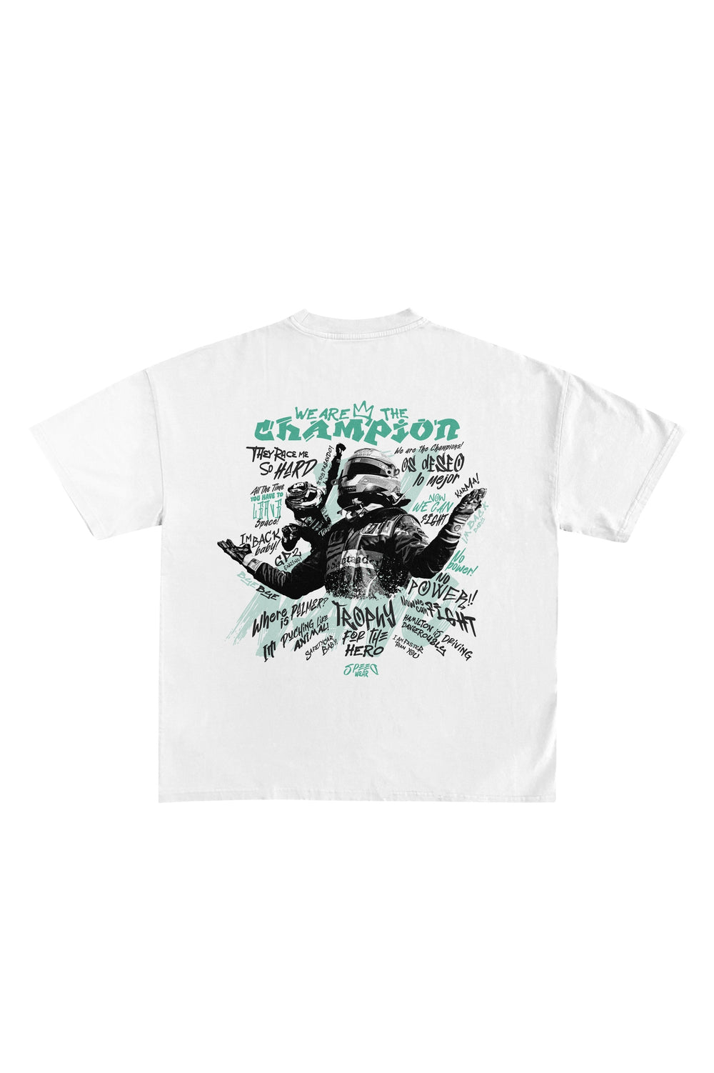Camiseta MAGIC RADIOS - Blanco — Camiseta F1 Fernando Alonso SpeedWear