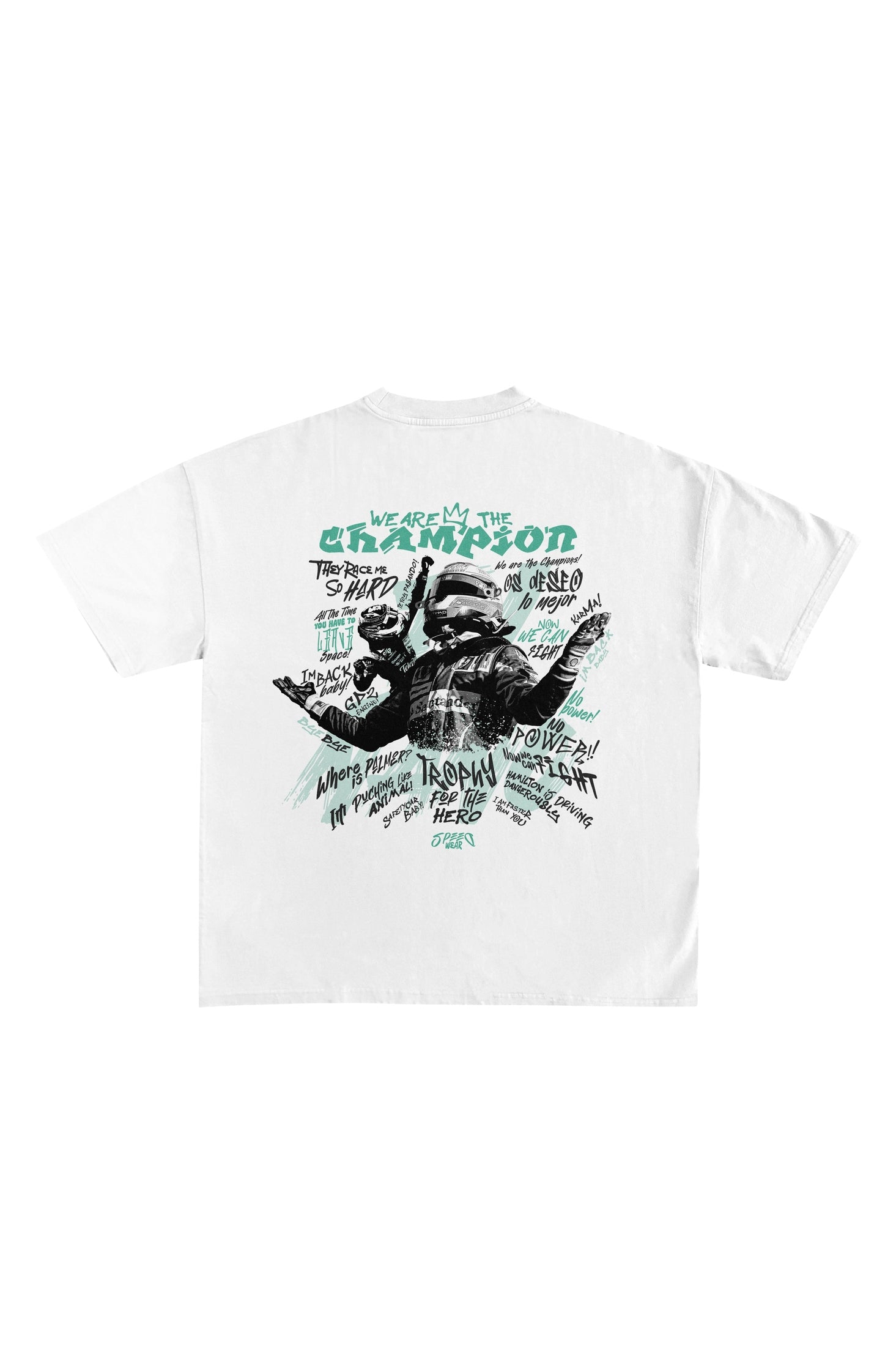 Camiseta MAGIC RADIOS - Blanco — Camiseta F1 Fernando Alonso SpeedWear