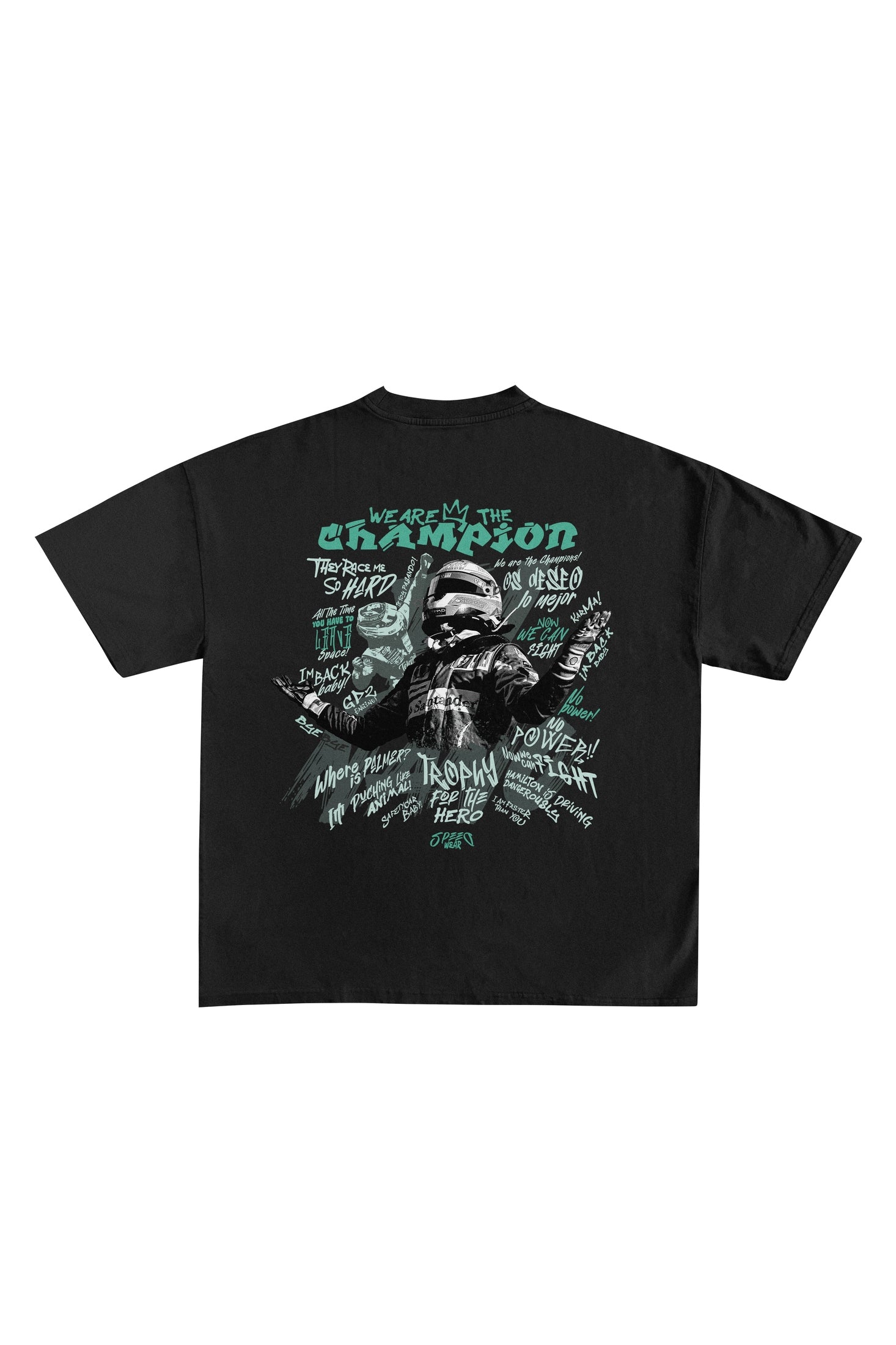Camiseta MAGIC RADIOS - Negro — Camiseta F1 Fernando Alonso SpeedWear
