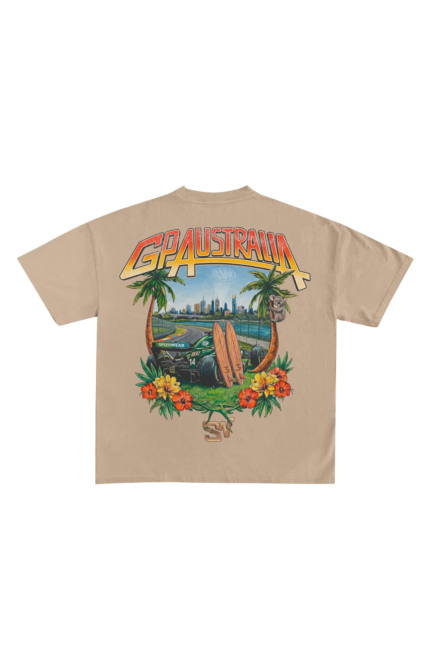 Camiseta "AUSTRALIAN GP 2026" - SAND