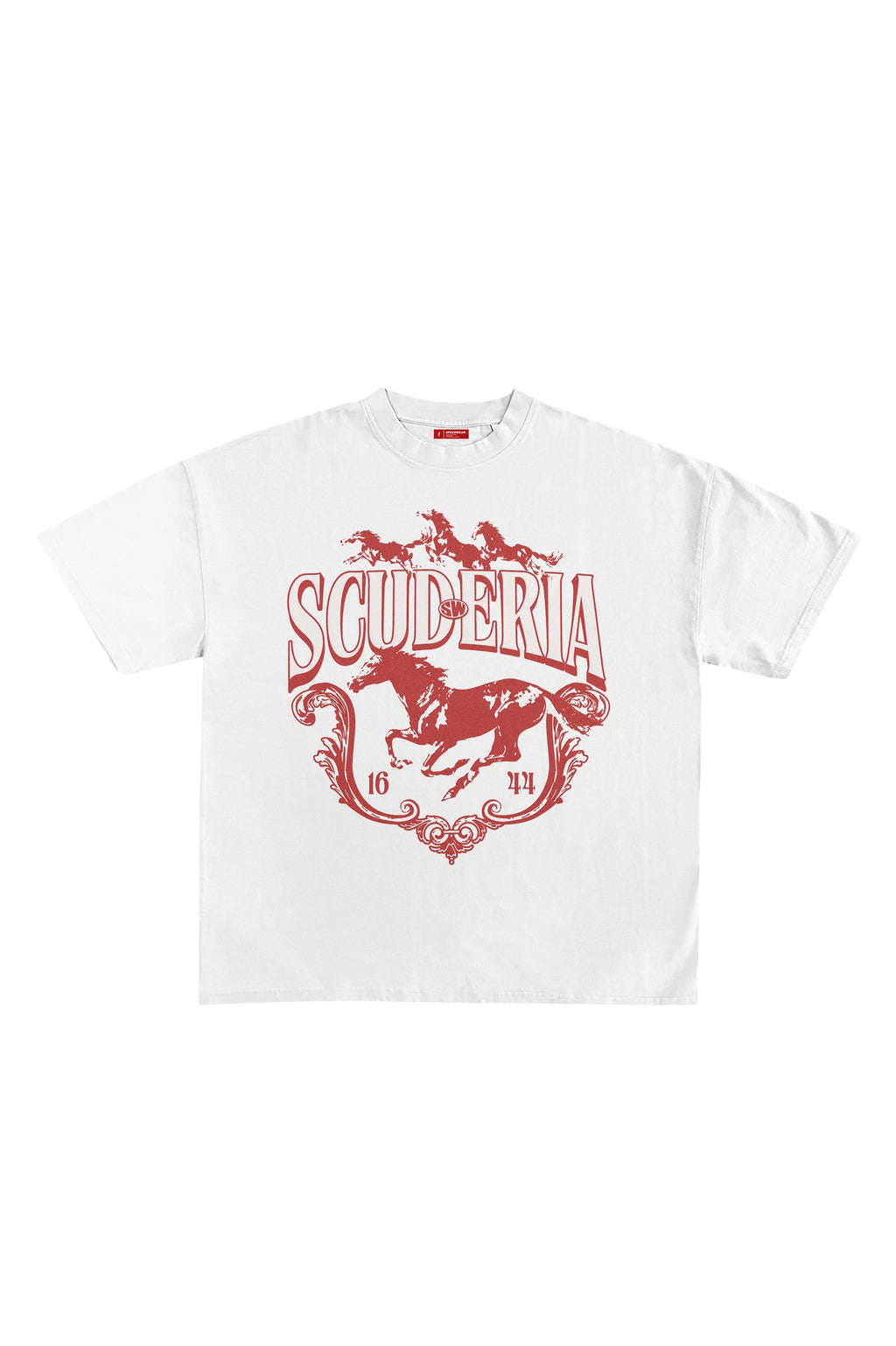Camiseta "SCUDERIA" - Blanco