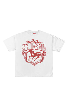 Camiseta SCUDERIA - Blanco — Camiseta Ferrari F1 SpeedWear
