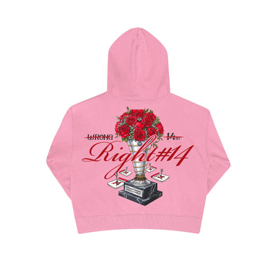 Sudadera "Wrong 14th Right #14" - Rosa