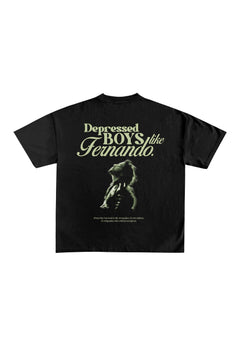 Camiseta DEPRESSED BOYS LIKE FERNANDO - Negro — Camiseta F1 Fernando Alonso SpeedWear