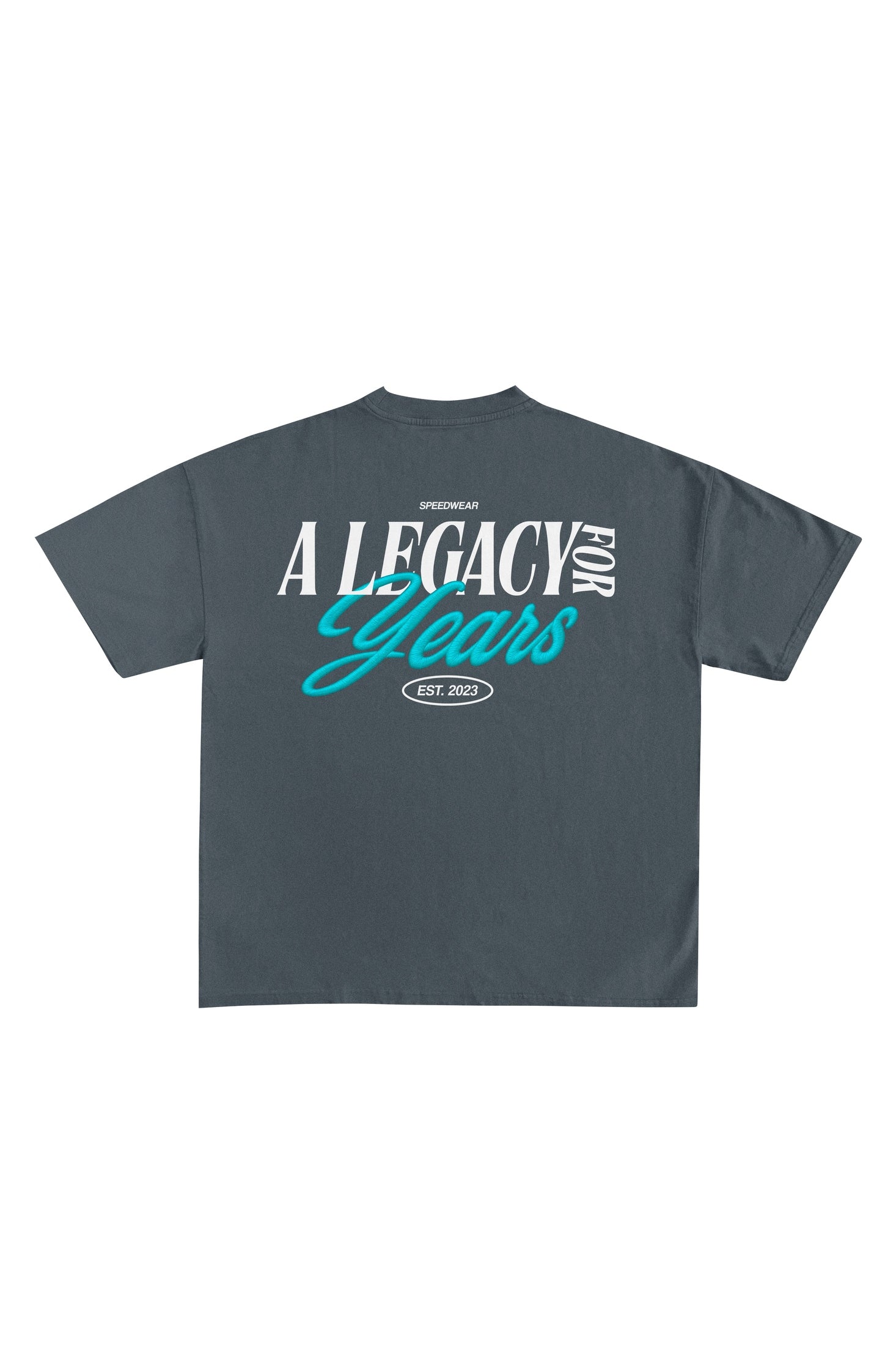 Camiseta "Legacy For Years" - Charcoal
