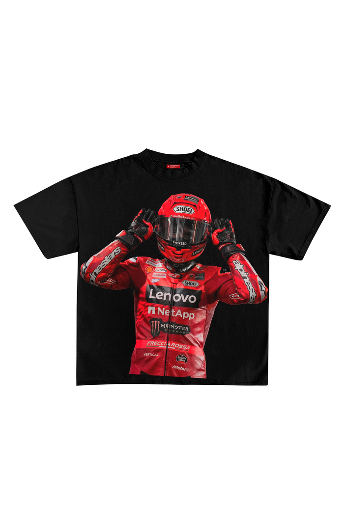 Camiseta "AURA FARMING MARC" - Negro