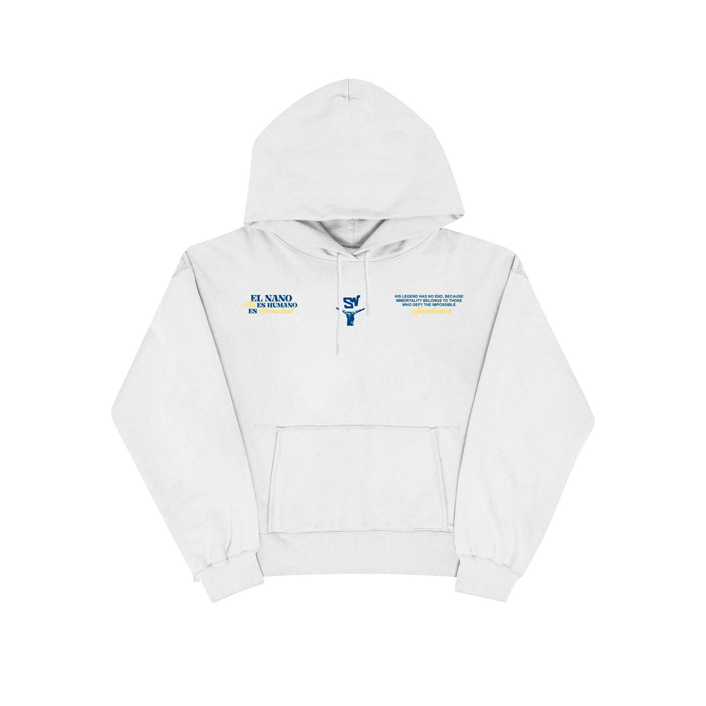 Sudadera "NANO INMORTAL" - Blanco