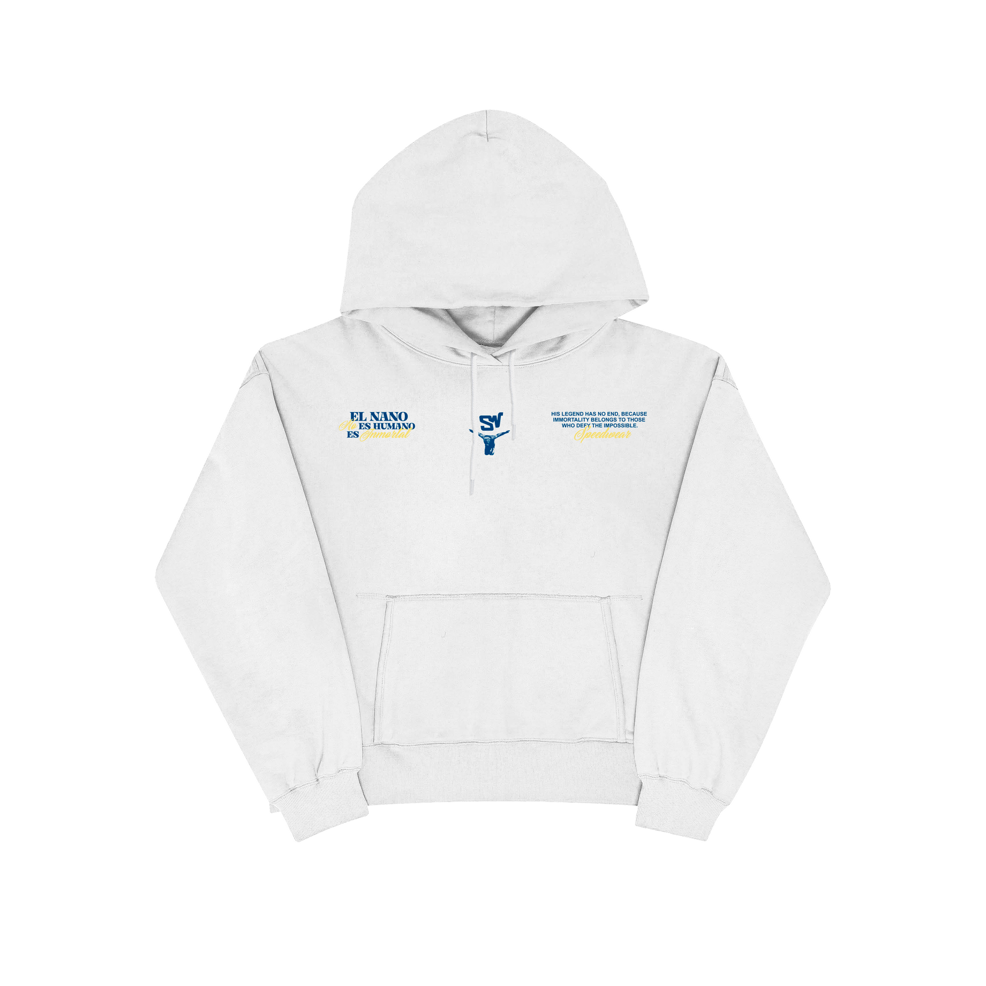 Sudadera "NANO INMORTAL" - Blanco