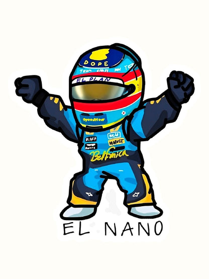 "El Nano" Sticker - Holographic